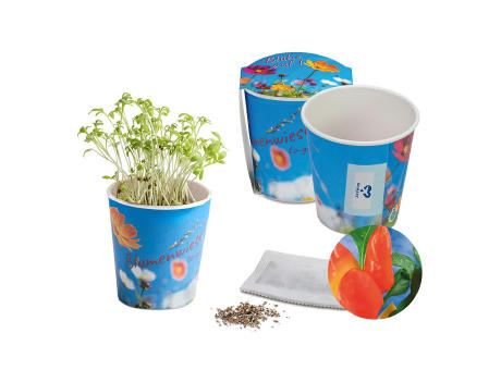 Blumenwiese To-Go - Ostern - Basilikum - neutral