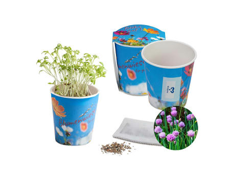 Blumenwiese To-Go - Ostern - Basilikum - neutral