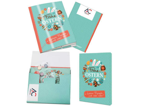 Rezeptbuch-Set "Ostern" - Eierfarben-Set neutral