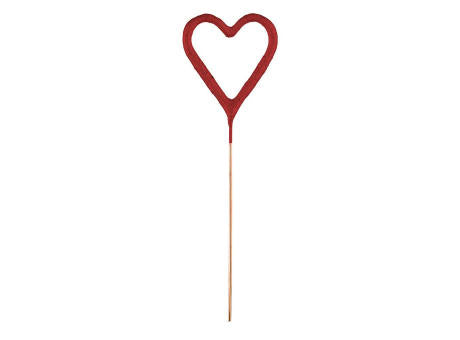 Wondercandle Mini mit Wondercard  - Herz, gold