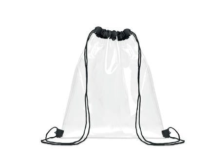Transparenter Kordelzugbeutel