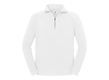 622880, Iconic Premium Zip Neck Sweat, Fruit of the Loom