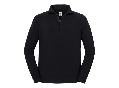 622880, Iconic Premium Zip Neck Sweat, Fruit of the Loom