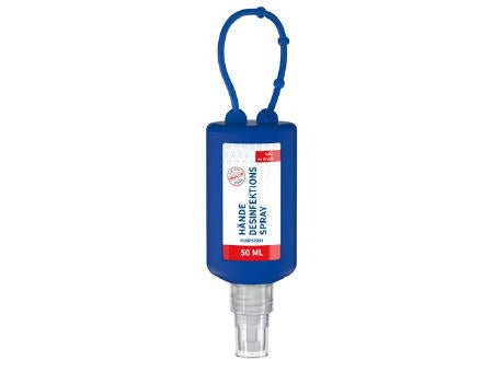 50 ml Bumper rot - Hände-Desinfektionsspray (DIN EN 1500) - Body Label