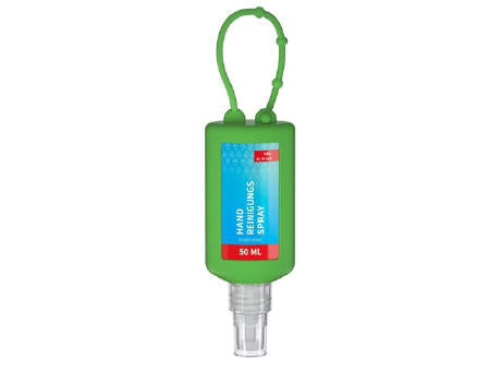 50 ml Bumper rot - Handreinigungsspray (alk.) - Body Label