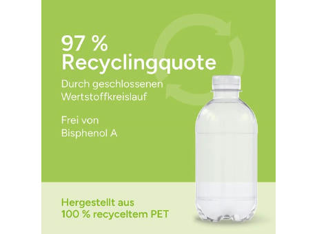 330 ml Vitaminwasser "Zitrone-Kaktus" - Eco Label