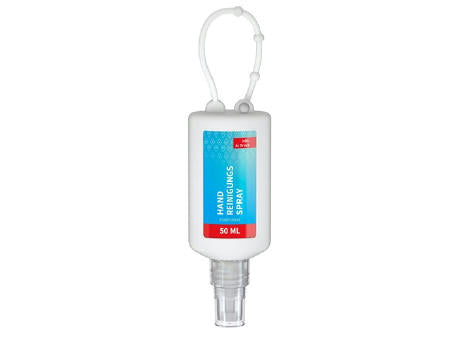 50 ml Bumper rot - Handreinigungsspray (alk.) - Body Label