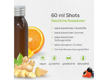 60 ml Ingwer-Shot