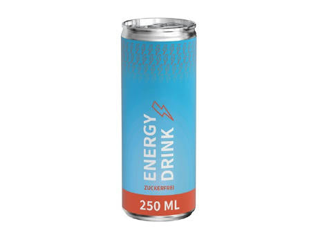 250 ml Energy Drink zuckerfrei - Body Label