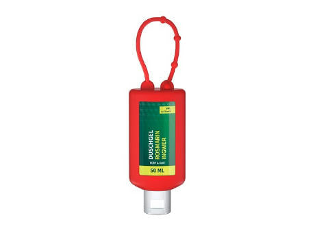 50 ml Bumper rot - Duschgel Rosmarin-Ingwer - Body Label