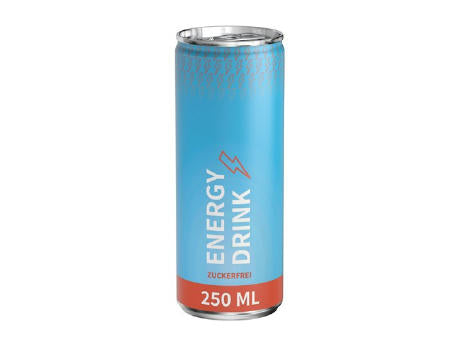 250 ml Energy Drink zuckerfrei - Body Label