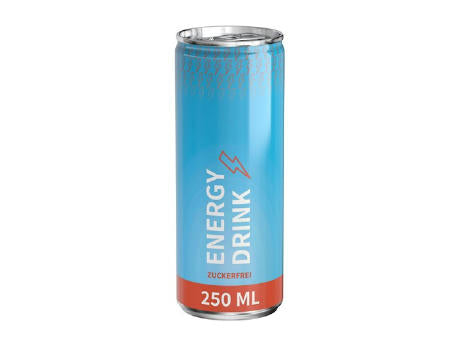 250 ml Energy Drink zuckerfrei - Body Label