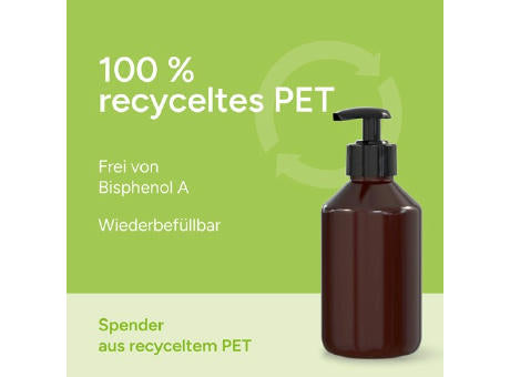 250 ml Spender - Handbalsam "Ingwer-Limette" - Body Label
