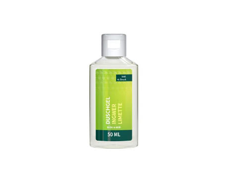 50 ml Flasche - Duschgel Ingwer-Limette - Body Label