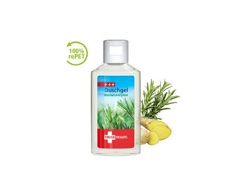 50 ml Flasche - Duschgel Rosmarin-Ingwer - Body Label