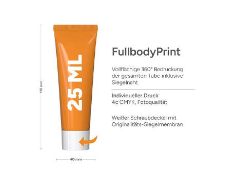 25 ml Tube - Handbalsam "Ringelblume-Aloe Vera" - FullbodyPrint