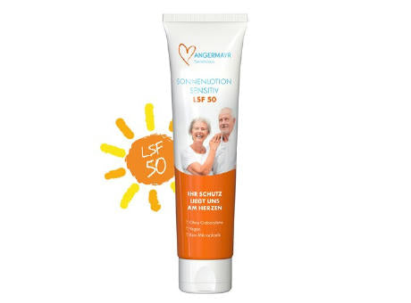 100 ml Tube - Sonnenmilch LSF 50 (sensitiv) - FullbodyPrint