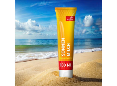 100 ml Tube - Sonnenmilch LSF 50 (sensitiv) - FullbodyPrint