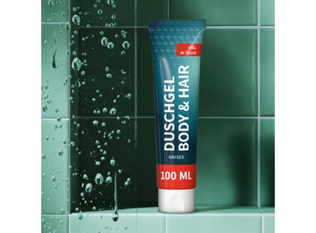 100 ml Tube - Duschgel Ingwer-Limette - FullbodyPrint