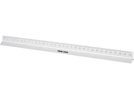 Aluminium-Dreiecklineal 30 cm Tavi