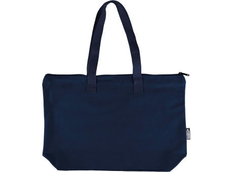 Tragetasche aus recyceltem Polycotton (330 g/m2) Malina