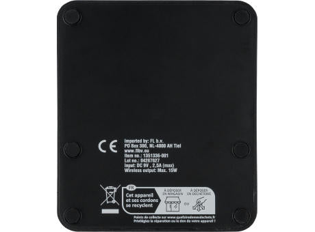 Recyceltes ABS 3-in-1-Wireless-Ladegerät Elias