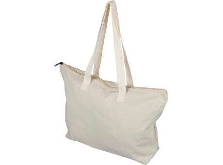Tragetasche aus recyceltem Polycotton (330 g/m2) Malina
