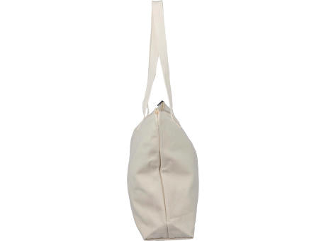 Tragetasche aus recyceltem Polycotton (330 g/m2) Malina