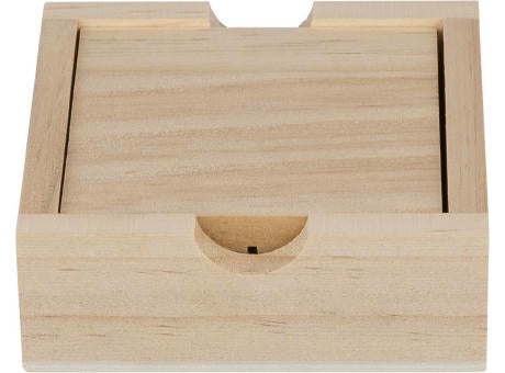 Mini-Sudoku-Set aus Kiefernholz Kenza