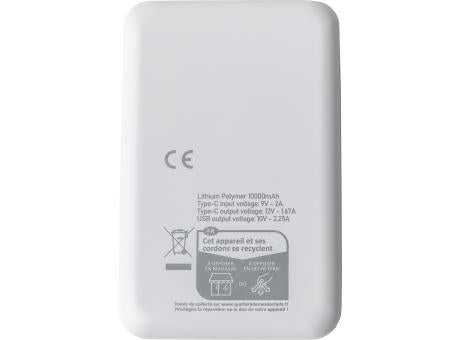 Recycelte ABS-Powerbank Tavi