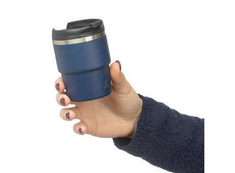 Recycelter Edelstahl-Becher mit doppelter Wand (175 ml) Oli