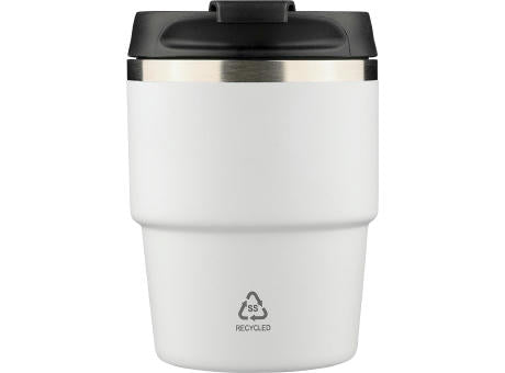 Recycelter Edelstahl-Becher mit doppelter Wand (175 ml) Oli