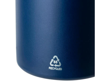 Recycelte doppelwandige Flasche aus Edelstahl 600 ml Mace