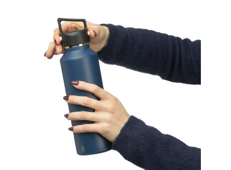 Recycelte doppelwandige Flasche aus Edelstahl 600 ml Mace