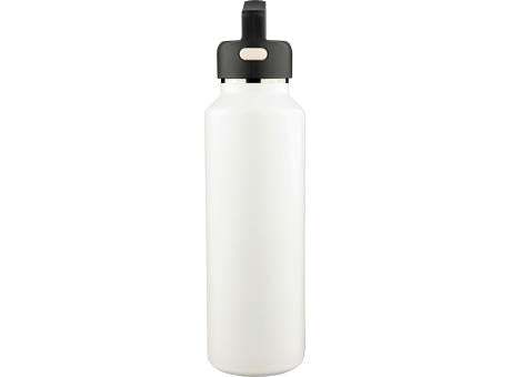 Recycelte doppelwandige Flasche aus Edelstahl 600 ml Mace