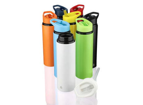 Recycelte Edelstahl-Trinkflasche (750 ml) Zeno