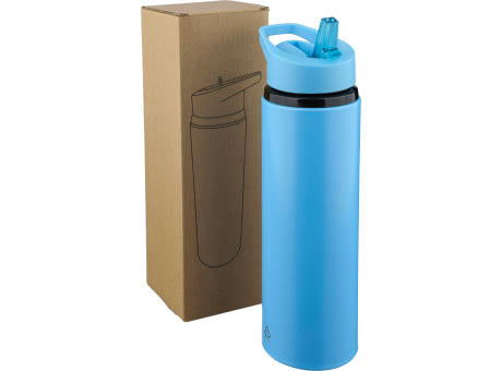 Recycelte Edelstahl-Trinkflasche (750 ml) Zeno
