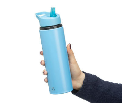 Recycelte Edelstahl-Trinkflasche (750 ml) Zeno