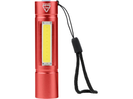 Taschenlampe aus recyceltem Aluminium COB Sami
