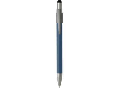Rill RCS recycelter Kugelschreiber mit Stylus und Fidget Spinner (blaue Mine)