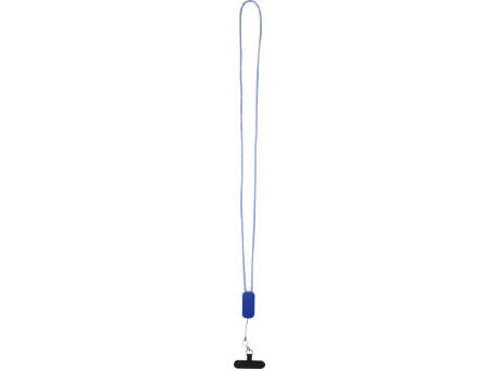 Anser Smartphone Lanyard aus recyceltem Kunststoff mit 27 W 5-in-1 integriertem Kabel