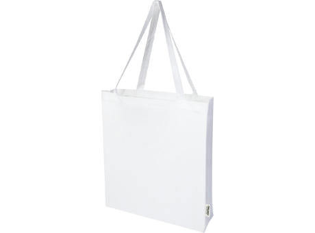 Odisha 180 g/m² OCS Bio Tragetasche mit Seitenfalten 14L