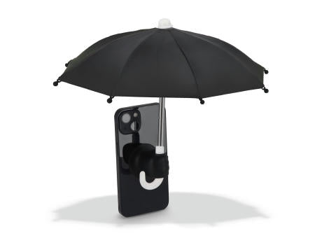 Telefon-Regenschirm mit Saugnapfhalterung