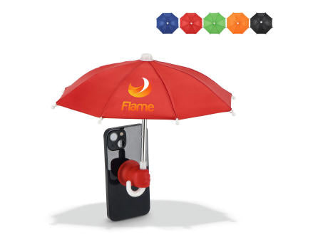 Telefon-Regenschirm mit Saugnapfhalterung