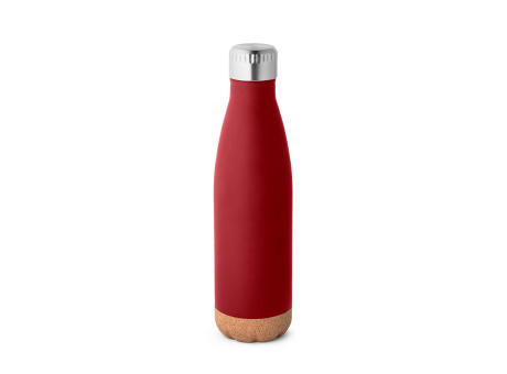 SOLBERG. Thermosflasche aus Edelstahl und Korkboden, 560 ml