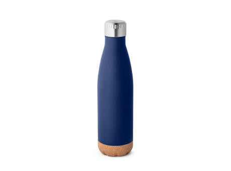 SOLBERG. Thermosflasche aus Edelstahl und Korkboden, 560 ml