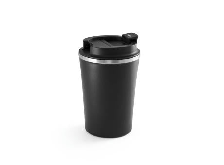 PHELPS CERAMIC. Reisebecher aus Edelstahl mit Keramikbeschichtung innen 470ml