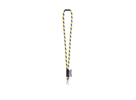 WISBECH. SET Lanyard TUBE Long (Ø 7 mm) mit 9 mm Schnappkarabiner und Ø 7 mm Sicherheitsverschluss