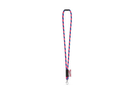 WISBECH. SET Lanyard TUBE Long (Ø 7 mm) mit 9 mm Schnappkarabiner und Ø 7 mm Sicherheitsverschluss