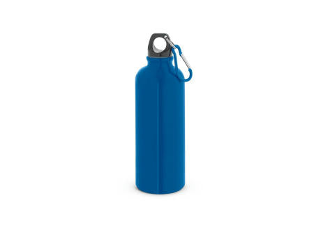KELCE. Edelstahlflasche mit einwandiger Ausführung und Karabiner, 550 ml